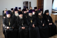 7 декабря 2018 г. – Благочинный Монастырского округа, Председатель Комиссии по канонизации Курганской митрополии игумен Варнава (Аверьянов) принял участие в расширенном заседании Архиерейского совета Курганской митрополии в г. Кургане.