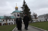 29 октября 2016 г. – Высокопреосвященнейший Константин, митрополит Петрозаводский и Карельский, председатель Синодальной Богослужебной комиссии посетил проездом Далматовский монастырь.