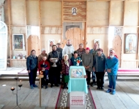 28 июня 2020 г. – насельник Далматовского монастыря игумен Павел (Стрекалев) отслужил молебен в Васильевской церкви с. Лебяжье Далматовского района и вместе с прихожанами навели чистоту в храме.
