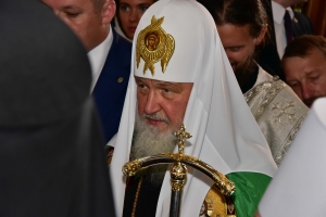 25 августа 2017 г. - Святейший Патриарх Московский и всея Руси Кирилл посетил Далматовский монастырь