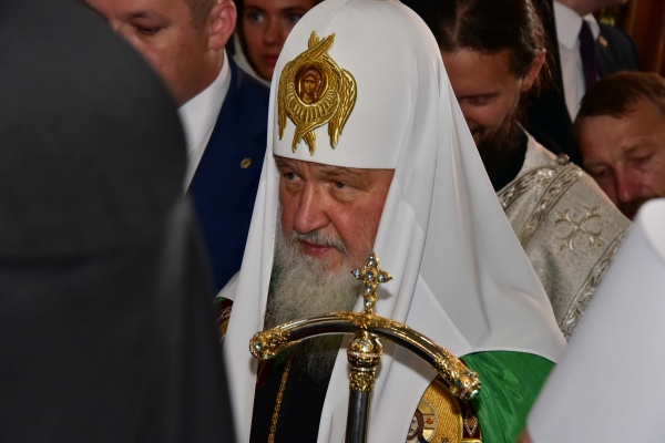 25 августа 2017 г. - Святейший Патриарх Московский и всея Руси Кирилл посетил Далматовский монастырь