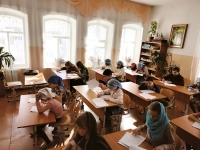 6 марта 2021 г. – в воскресной школе Далматовского монастыря «Свеча» состоялся первый тур Кирилло-Мефодиевской олимпиады по Священной истории и Закону Божию.