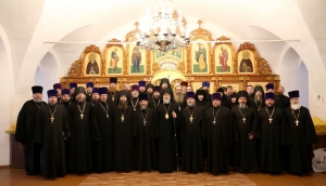 21 декабря 2018 г. – клирики Далматовского монастыря во главе с наместником игуменом Варнавой (Аверьяновым) приняли участие в ежегодном собрании духовенства Шадринской епархии.