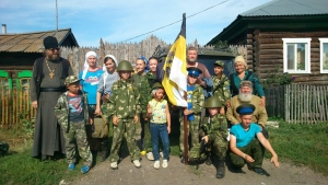 12-13 августа 2016 г. – состоялся полевой выход пикета «Русь Молодая», посвященный памяти св. мученика Цесаревича Алексия.