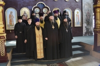 15 сентября 2015 г. – совершая паломническую поездку, Далматовский монастырь посетил Преосвященнейший Владимир, епископ Петропавловский и Булаевский с духовенством своей епархии.