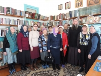 17 марта 2019 г. – в рамках празднования Дня православной книги насельник Далматовского монастыря монах Авдий (Кузимбаев) провел для постоянных читателей православной библиотеки беседу о жизни и подвиге прп. Далмата Исетского.