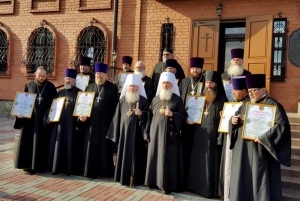 12 сентября 2018 г. – наместник Далматовского монастыря игумен Варнава (Аверьянов) принял участие в праздничном богослужении в Александро-Невском кафедральном соборе г. Кургана и мероприятиях, посвященных 25-летию Курганской епархии.
