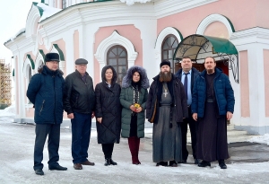 28 февраля 2020 г. – Далматовский монастырь посетила временно исполняющая обязанности директора Департамента экономического развития Курганской области Ольга Александровна Ракетская.